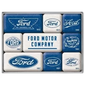  Set of magnets FORD EVOLUTION 2,2x2,2 / 4,5x2,2 9pcs.