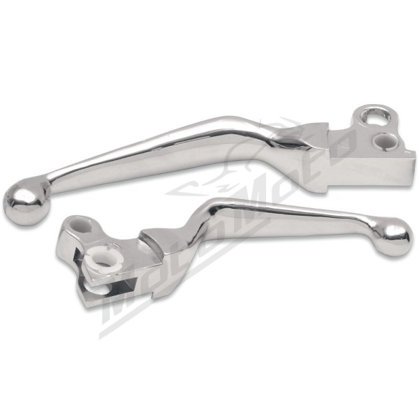 DRAG SPECIALTIES Wide Blade Lever Set Harley Davidson FLH / FLHC / FLHR / FLHS / FLHT / FLHTC / FLHTCU 883-1340cc 82-95
