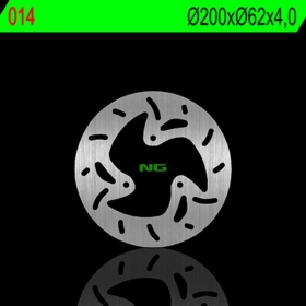 NG BRAKES 014 galinis fiksuotas stabdžių diskas GAS GAS PAMPERA / RIEJU MARATHON PRO / MRT / MRX / RRX / SMX / TANGO 50-125 01-21