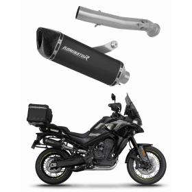 CF MOTO 800 MT 2022-2025 Explore / Sport / Touring Dominator Exhaust Silencer Muffler HP6 BLACK + dB killer