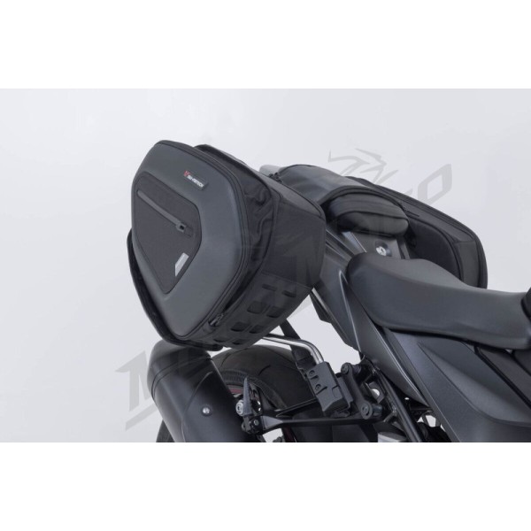 SW-MOTECH PRO BLAZE H Saddlebag Set with EDGE Protection & Heat Guard Suzuki GSR / GSX-S 750 11-21