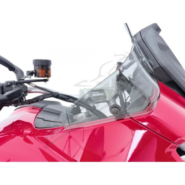 WRS DU038F Šoniniai deflektoriai Lengvai Tamsinti Ducati Multistrada V2 900cc ABS 2025