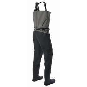 FINNTRAIL AIRMAN WADERS GREY PANTS WITH BOOTS