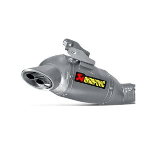 AKRAPOVIC Racing Line Replacement Muffler Titanium Yamaha MT-07 700 14-16