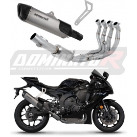 Duslintuvo kompl. Dominator EX TITANIUM HP6 YAMAHA YZF R1 / R1M 1000 RN 49 2017-2019 + garso slopintuvas