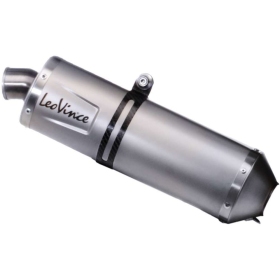 LEOVINCE LV One Evo Stainless Steel Slip-On Muffler HONDA XRV 750 93-03