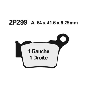 NISSIN Brake pads GasGas / Husqvarna / KTM 450-630cc 04-24