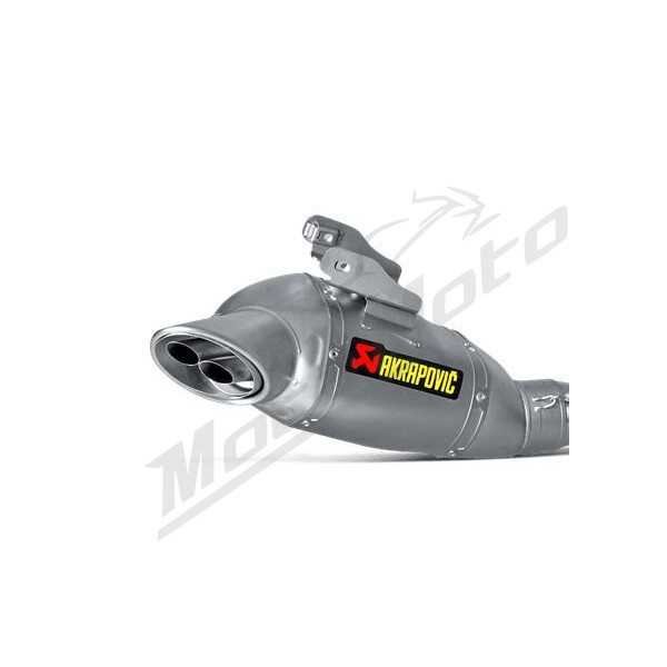 AKRAPOVIC Racing Line Replacement Muffler Titanium Yamaha MT-07 700 14-16