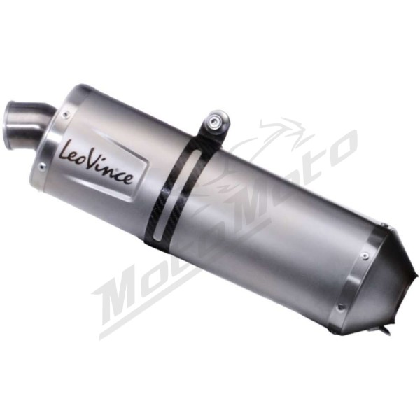 LEOVINCE LV One Evo Stainless Steel Slip-On Muffler HONDA XRV 750 93-03