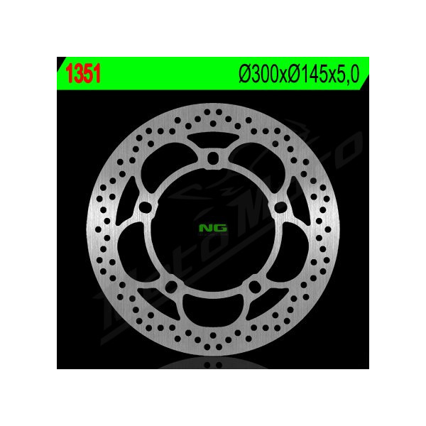 NG BRAKES Priekinis fiksuotas stabdžių diskas 300mm Aprilia / Gilera 800-850cc 08-17