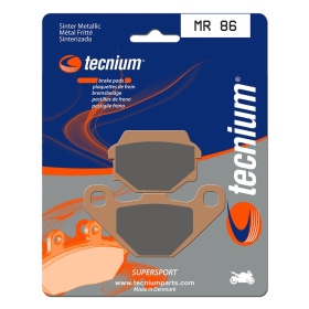 TECNIUM Street Performance Sintered Metal Brake pads MR86 Kawasaki GPZ / KL / KLE / KLR / ZZR 250-650cc 89-07