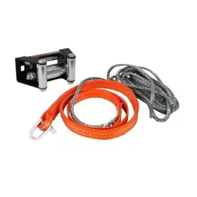 Bronco Winch strap kit with fairlead roller 1,5m + 5,5m