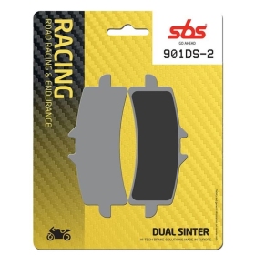 Sbs stabdžių trinkelės 900DS-2 Dual Sinter 2 Aprilia / Bmw / Benelli / Can-Am / Ducati / Kawasaki / Triumph