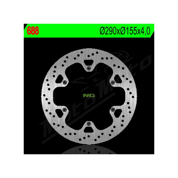 NG Front Fixed Brake Disc 290X155X4mm Aprilia RS 50cc 93-98