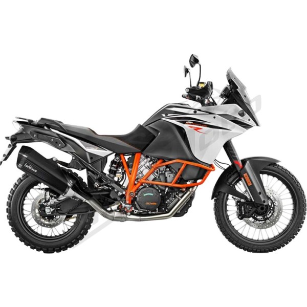 LEOVINCE LV-12 Black Edition Slip-On Muffler KTM ADVENTURE 1050-1290 13-20