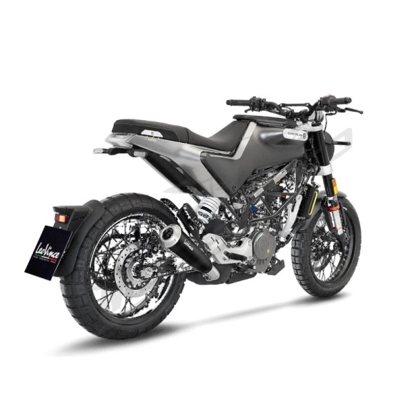 LEOVINCE GP One Slip-On Muffler HUSQVARNA SVARTPILEN/VITPILEN 125-401 20-23