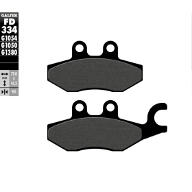 GALFER Semi-Metallic Brake Pads Piaggio MP3 / X Evo / X10 / X7 / X9 200-500cc 03-16
