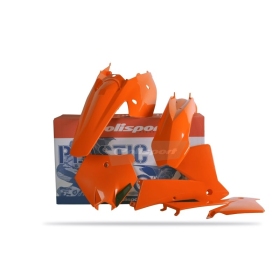 POLISPORT Plastic Kit OEM KTM EXC/SX 125-300 03-04