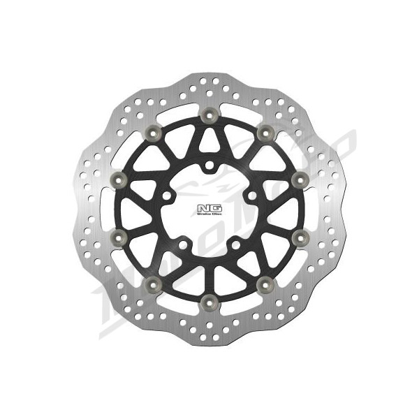 NG Front Floating Brake Disc 310X80X5mm Kawasaki Ninja ZX-6R 636cc 16-24