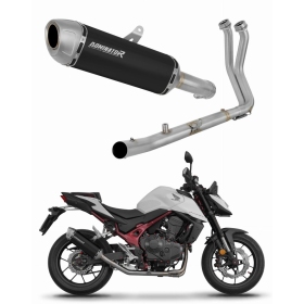 Honda CB 750 Hornet 2024-2025 Dominator Full Exhaust System S6 BLACK + dB killer