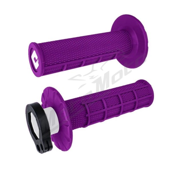 ODI Emig V2 Lock-on Grips Half Waffle (22,2mm) 2 pieces 