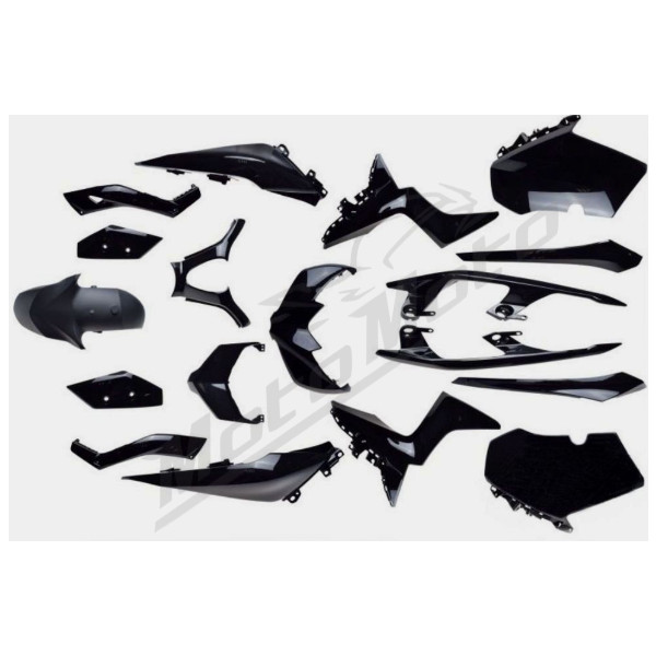 Maxtuned COVER SET, BODY PLASTICS FOR YAMAHA XMAX 125-300cc 18-23 Black