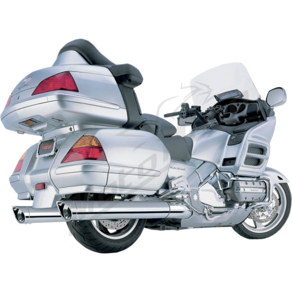 COBRA 4" Slip-On Mufflers Honda GL 1800cc 01-11