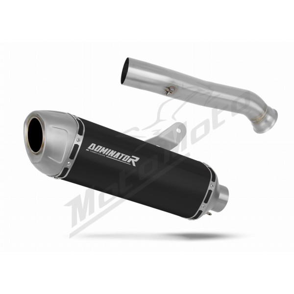 Husqvarna NORDEN 901 2022-2025 Dominator Exhaust Silencer Muffler S6 BLACK + dB killer