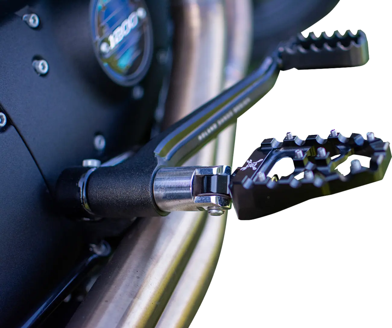 BURLY BRAND MX Evolution Driver Pegs Harley Davidson 883-1690cc 1997-2022