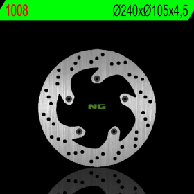 NG BRAKES Priekinis/galinis fiksuotas stabdžių diskas 240mm Aprilia / Malaguti 125-300cc 02-12