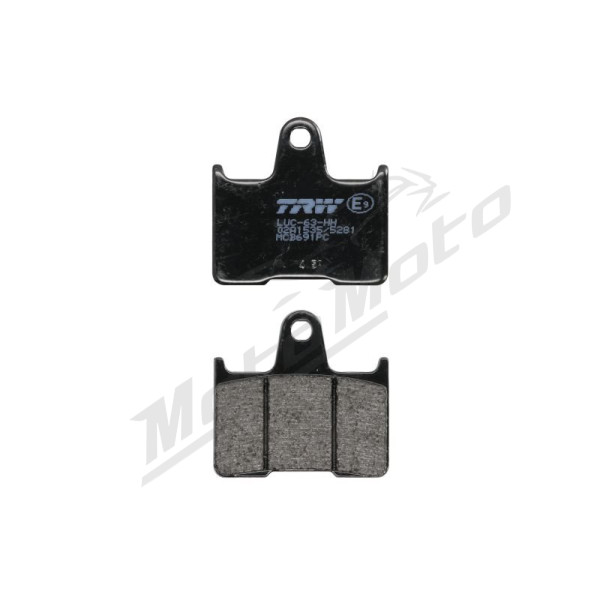 TRW Brake pads front/rear 57,1x59,7x8mm Honda / Kawasaki / Suzuki 400-1400 96-20