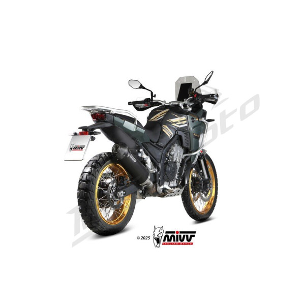 MIVV Slip On Muffler Oval KOVE 800X PRO / Rally 2025