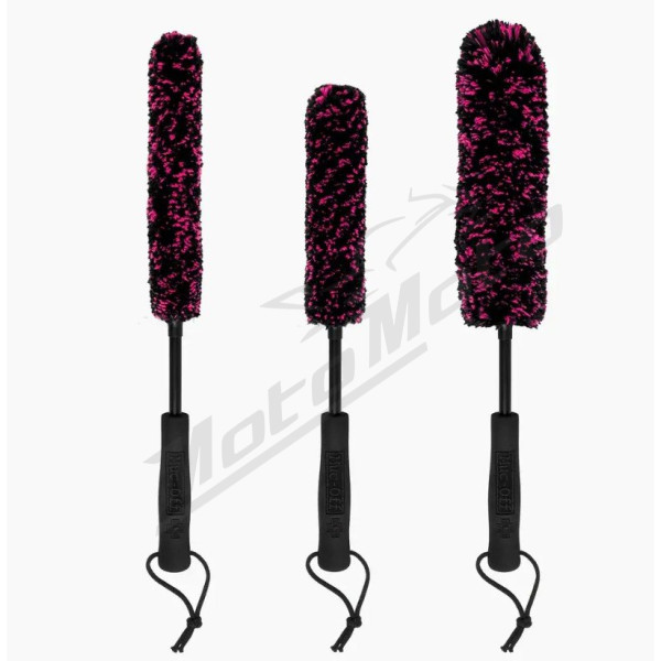 MUC-OFF 3PK MICROFBR BRUSH KIT