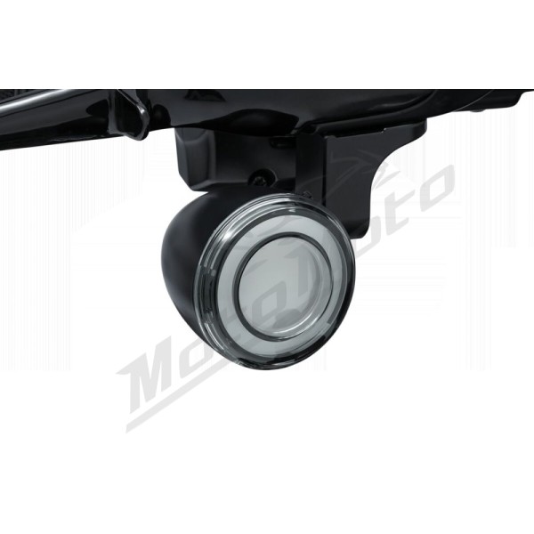 KURYAKYN  LED. Front Turn Signal Conversions Harley Davidson FLD / FLHC / FLHTK / FLHX / FLSL / XL / XR 883/1923 00-24