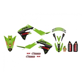 BLACKBIRD Replica F&H 22 Graphic Kit KAWASAKI KX 250-450cc 2019-2023