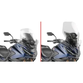 GIVI Priekinis stiklas skaidrus 60x49cm Honda NT 1100 2025