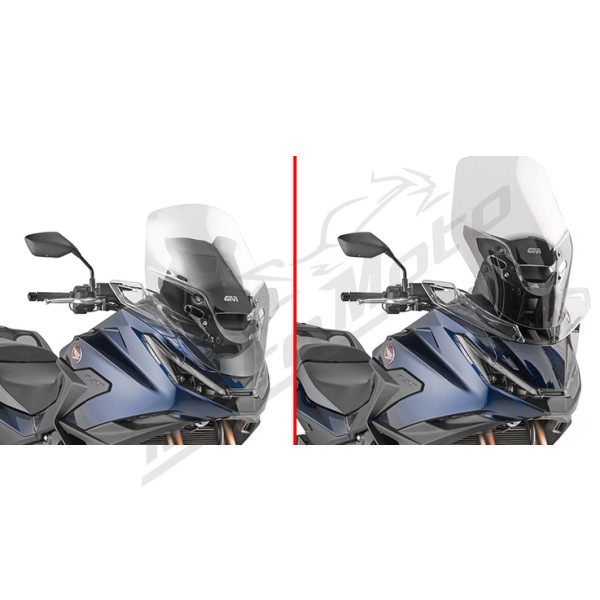 GIVI Windshield clear 60x49cm Honda NT 1100 2025
