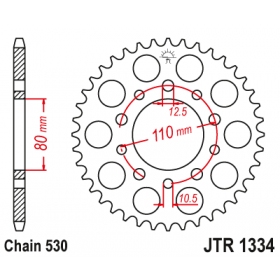 Rear sprocket JTR1334