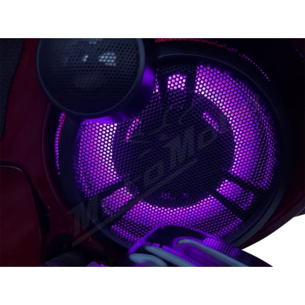 CUSTOM DYNAMICS ProGLOW™ LED Speaker Lights for Boom!™ Harley Davidson FLHT / FLHTCU 1690-1977cc 14-24