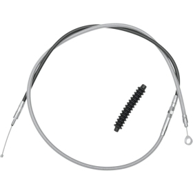 DRAG SPECIALTIES High-Efficiency Braided Stainless Steel Clutch Cable ​​​​​​​Harley Davidson FLHR / FLHRC / FLHRSE / FLHT 1584-1800cc 08-16