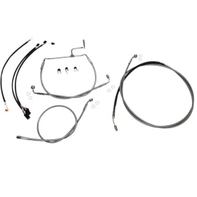 MAGNUM SHIELDING XR Handlebar Installation Kit Chrome 30.5/35.5cm Harley Davidson FLHX 1750 17-19