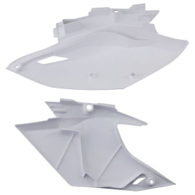 Side covers white CEMOTO ​​​​​​​YAMAHA WR 450 2012-2015