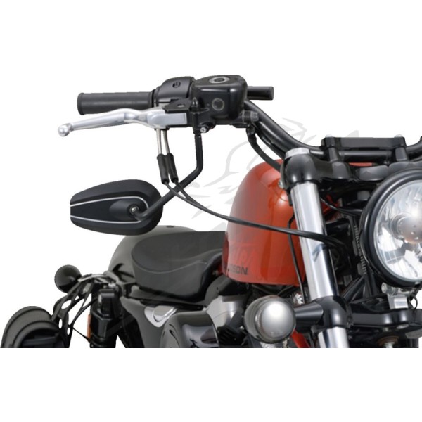 DAYTONA D-MIRROR-6 ROD Universal black mirror M10 1pc