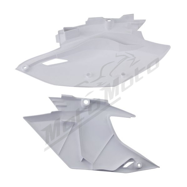 Side covers white CEMOTO ​​​​​​​YAMAHA WR 450 2012-2015