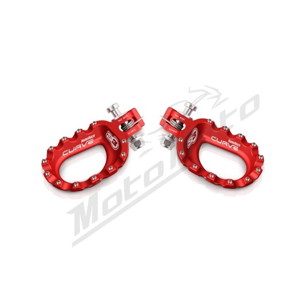 S3 Curve Footrests Aluminium Beta / GasGas / Montesa / Scorpa / Sherco 125-300 98-17