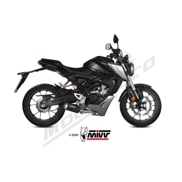 MIVV MK3 Full Exhaust System Honda CB 125 18-20