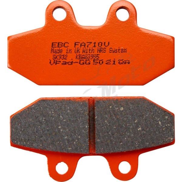 EBC Sintered Metal Harley/Buell Brake Pads HARLEY DAVIDSON  FLD / FLF / FLH / FLS / FXB / FXF / FXL / FXS 1690-1923cc 14-24