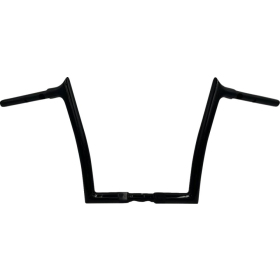 FAT BAGGERS INC. Pointed Top Handlebar Black 89x30.5cm Harley Davidson FLFBS / FLTRX / FLTRXL / FLTRXSE 1923-2977 23-25