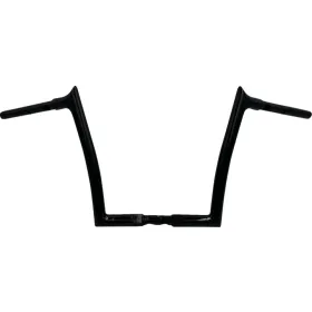 FAT BAGGERS INC. Pointed Top Handlebar Black 89x30.5cm Harley Davidson FLFBS / FLTRX / FLTRXL / FLTRXSE 1923-2977 23-25