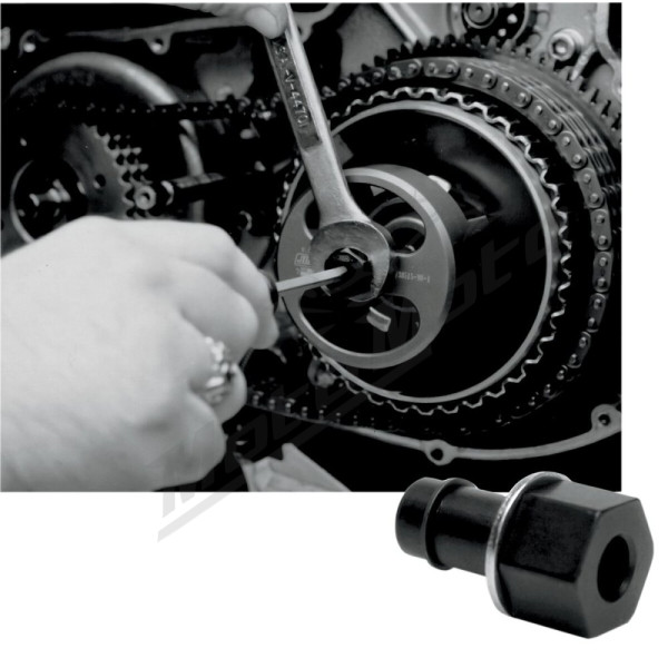 JIMS Sankabos spyruoklės suspaudimo įrankio veržlė Harley Davidson XL / XLH 883-1200 91-03